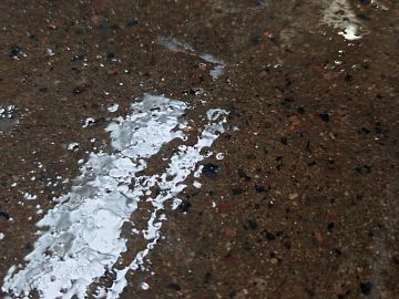 Вид на загрунтованную поверхность