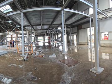 Вид объекта до начала работ по устройству напольных покрытий ДенсТоп ПМ 605 Тровел и ДенсТоп ЭП 500