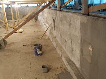 Площадная гидроизоляция составом Стармекс Сил Флекс