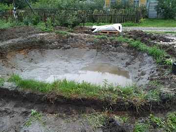 Вид материала на объекте - ЭПДМ мембрана Преласти СТ 1.2 мм