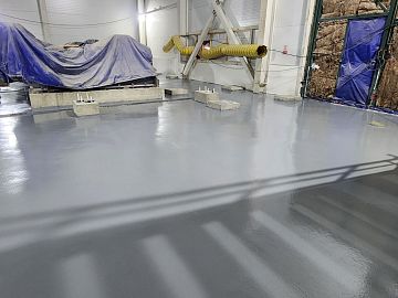 Вид на покрытие