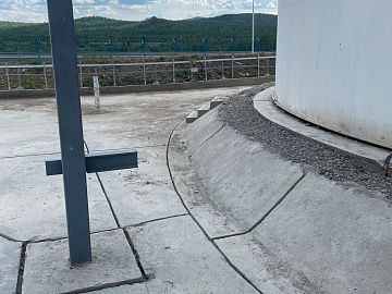 Зачищены слабые слои основания