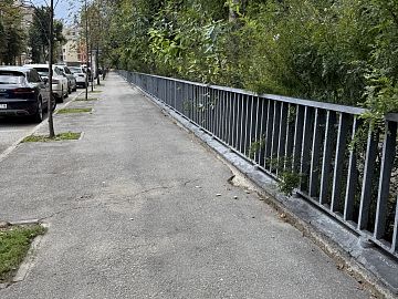 Забор до проведения работ