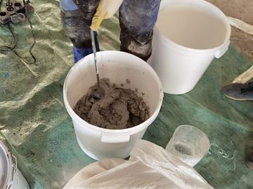 Затворение с водой Пирошел Цем