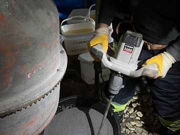 Дополнительное перемешивание состава