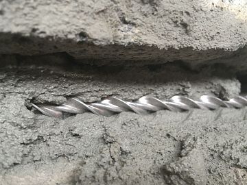 Установка анкерных стержней в шов с помощью Стармекс Арсул