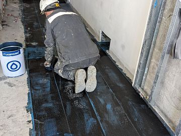 Запечатка загущенным клеем Манопокс 372 в смеси с загустителем Манопокс Тикс