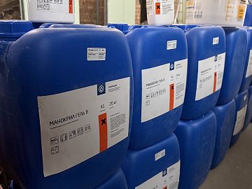 Манокрил Гель В на объекте