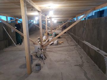 Площадная гидроизоляция составом Стармекс Сил Флекс