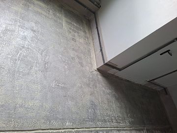 Загрунтованный участок составом ДенсТоп ПМ 600