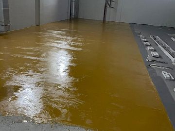 Загрунтованное основание материалом ДенсТоп ПМ 601