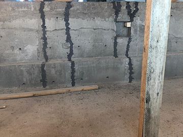 Ремонт трещин чаши бассейна