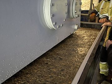 Увлажнение основной площади под компрессором