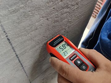 Замеры влажности основания