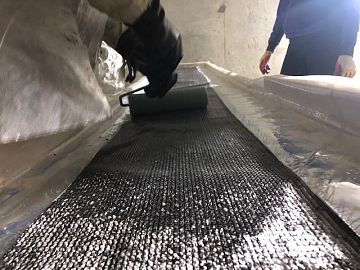 Процесс пропитки волокна