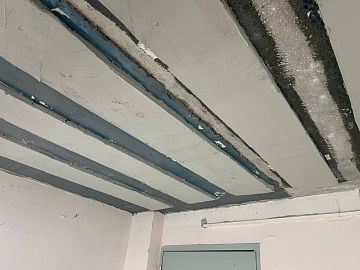 Общий вид объекта после проведения работ по усиления плит под установку томографа