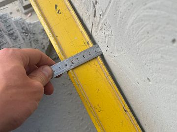 Замеры ровности основания