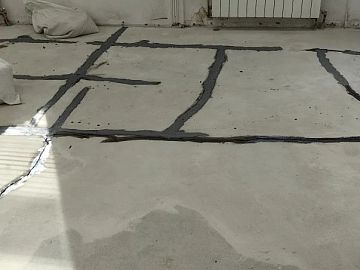 Устранение дефектов составом Манопокс 331 и грунтовкой ДенсТоп ЭП 106