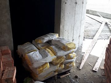 Материал Гидрозо на объекте