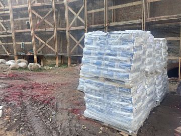 Материал на объекте. Задачи: насыщение кладки; заполнение пустот; связующая часть; усиление.