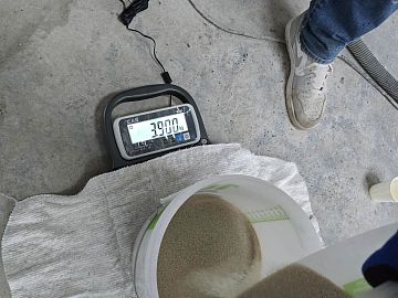 Дозировка заполнителей ДенсТоп Филлер 004 и ДенсТоп Филлер 01 в соотношении 1:1