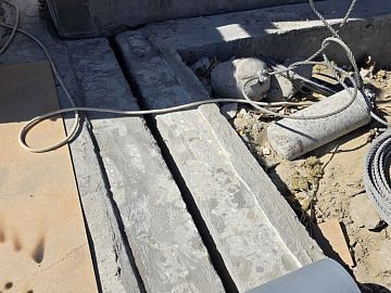 Подготовленный деформационный шов