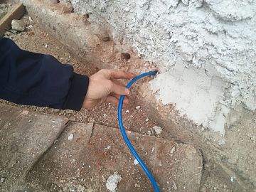 Инъектированние в следующий шпур.