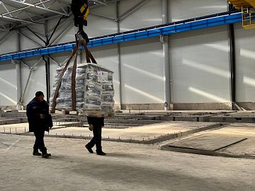 Материалы доставлены на объект