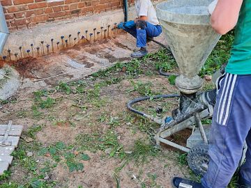 Устройство отсечной гидроизоляции