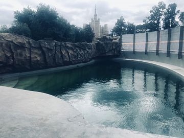 Гидростатические испытания второго бассейна