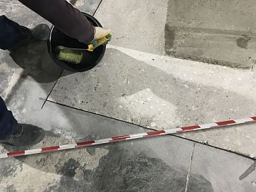 Подготовка основания к нанесению грунтовки ДенсТоп ЭП 100