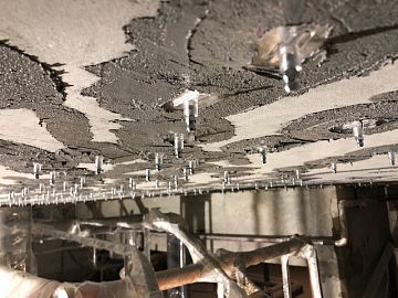 Вид смонтированных пакеров