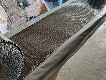 Подготовка композита на монтажном столе