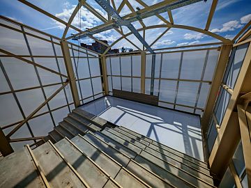 Поверхность после нанесения гидроизоляционного состава ДенсТоп ПУ 228