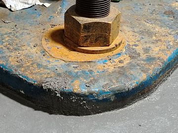 Подливка завершена