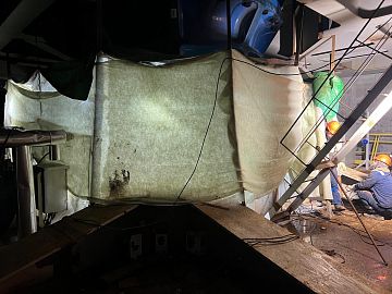 Монтаж теплового контура вокруг оборудования