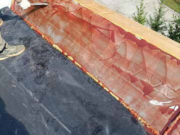 Нанесение материала Адгезив П400