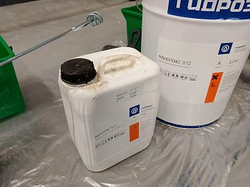 Материалы производства ООО "Гидрозо" на объекте