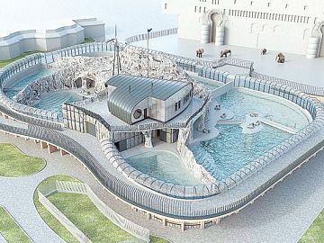 Проект Павильона Ластоногие московского зоопарка