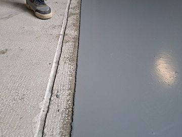 Место примыкания с последующим участком, через устройство анкерного пропила