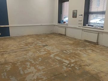 Основание после демонтажа второго покрытия