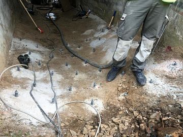 Установка инъекционных пакеров