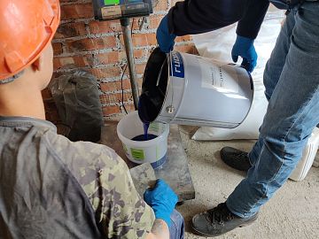 Подготовка эпоксидного состава