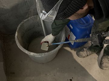 Проверка скорости реакции геля