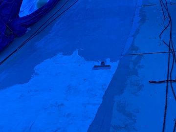 Нанесение второго слоя Денстоп МС351