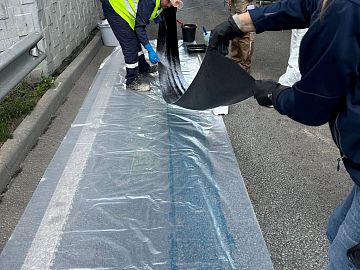 Переворачивание холста Армошел КВ 500