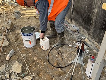 Подготовка инъекционного состава Манопокс 352