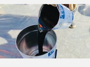 Процесс смешивания компонентов материала. Компонент Б1.