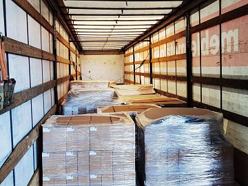 Доставка на объект материалов производства "Гидрозо"