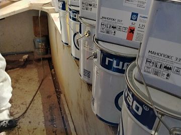 Жидкие компоненты Б1 и Б2 состава Манопокс 337